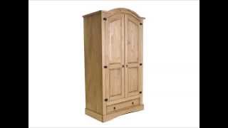 Birlea Corona 2 Door 1 Drawer Wardrobe [upl. by Busiek249]