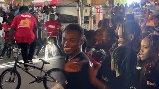 Wow 🤯 DWP Academy Stunt Bike Riding storm Chale Wote Street Arts Festival 2024 [upl. by Cis]