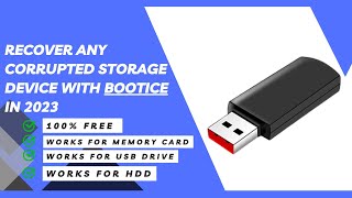 Repair Any Corrupted Storage Device with Bootice in 2023  Best for HDD USB and Memory Card [upl. by Vance226]