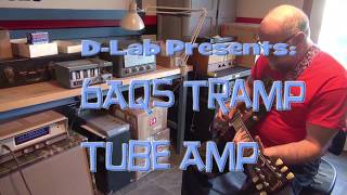 Dlab 6AQ5 Tramp Amp Guitar tube boutique practice amplifier vintage technology [upl. by Ekal]