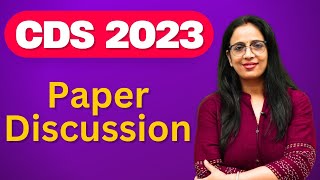 CDS 2023 Paper Discussion  Synonyms Antonyms Idioms Determiner  By Rani Maam [upl. by Tristas322]