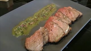 Perfektes dry aged Porterhouse Steak mit Kräutervinaigrette [upl. by Llemor]