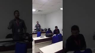 SRM MBA clasroom fun Slow motion cam [upl. by Eelrak]