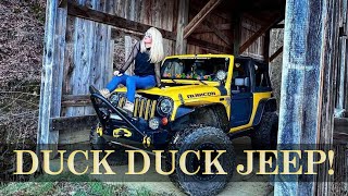 DUCK DUCK JEEP Ducking Fun NEW JEEP SONG [upl. by Rainah581]