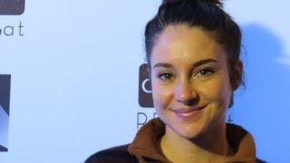 Shailene Woodley honored by Miles Teller at Sundance 2013 [upl. by Crescen34]