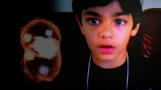 9YrOld Prodigy Explains quotGod Particlequot [upl. by Gault332]