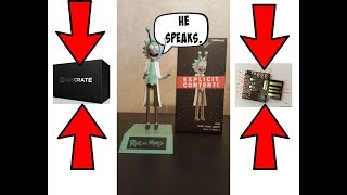 Digispark Arduino DFplayer Mini MP3 chip Rick amp Morty Peace Among Worlds Loot Crate Figurine Mod [upl. by Ciaphus921]