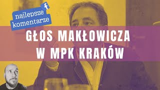 ROBERT MAKŁOWICZ GŁOSEM MPK KRAKÓW  Polska Komentująca odc 38 [upl. by Ahseenyt457]