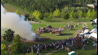 150 Jahre Feuerwehr Ronneburg Vorführung einer Schauübung [upl. by Phelan28]