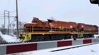 Norfolk Southern H96 Light Engine Move Races York Railway MPA  11924 [upl. by Ise]