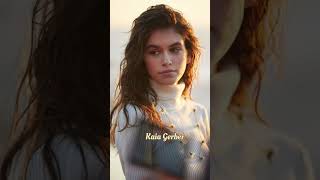 90s supermodels vs their daughters cindycrawford kaiagerber supermodel model shorts viral [upl. by Anilos]