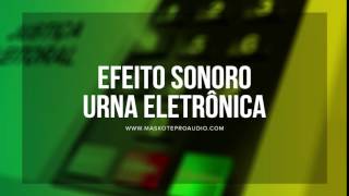 Som de Urna Eletrônica [upl. by Aneerhs]