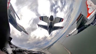 Amazing Footage Inside the US Air Force Thunderbirds Cockpit [upl. by Coltson]