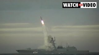 Russia shows off Zircon hypersonic cruise missile [upl. by Godewyn577]