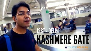 Kashmere Gate ISBT DELHI  The Beginning of my Spiti Trip [upl. by Thurber401]