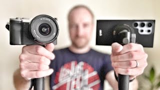 Camera vs Phone for YouTube [upl. by Annabella]