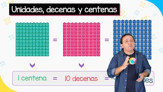 UNIDADES DECENAS Y CENTENAS para principiantes ✌🏼  Súper fácil ✅ [upl. by Coppola]