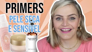 TOP 5 MELHORES PRIMERS PARA PELES SECAS E SENSÍVEIS [upl. by Juna]