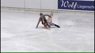 Yuka ORIHARA  Juho PIRINEN  2023 Bavarian Open FD [upl. by Haerdna]