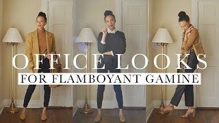 Office Style for Flamboyant Gamine And Why They Work  Authentic by Frani [upl. by Seniag]