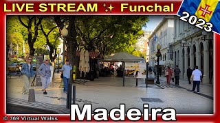 🔴 Live MADEIRA🦶Funchal  Christmas 20232024 🎁 [upl. by Prem72]