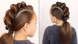 Simple Mohawk hairstyle [upl. by Robinette]