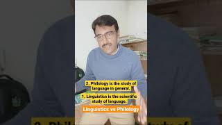 Linguistics vs Philology shorts [upl. by Millie]