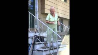 88 Years Young  Dance On  The Grandma Dance  Porch Dancing Granny [upl. by Down]