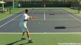 Marat Safin Forehands from the Back Perspective in HD [upl. by Aserej370]