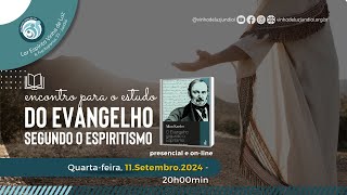 Estudo O Evangelho Segundo o Espiritismo 11092024 [upl. by Meirrak961]