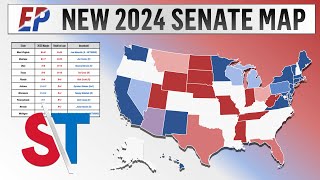 2024 Senate Forecast Shows Republicans With Fundamental Advantage [upl. by Bowe]