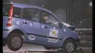 Crash test Fiat Panda 1 [upl. by Savior701]