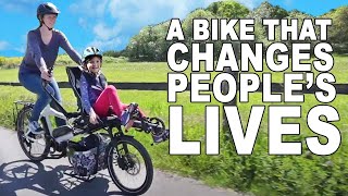 Bikes for Disabled People Tandem Hase Pino All Abilities [upl. by Aiynat999]