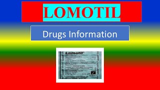 LOMOTIL   Generic Name  Brand Names How to use Precautions Side Effects [upl. by Durston]