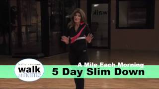 Leslie Sansone 5 Day Slim Down A Mile Each Morning [upl. by Eanom]