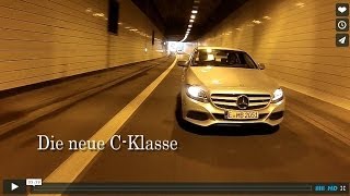 Fahrbericht 2014 Mercedes CKlasse C200 MercedesFansde [upl. by Aleet936]