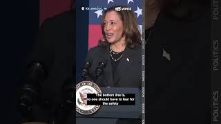 Kamala Harris Speaks in Kalamazoo on Trump and Corey Comperatore [upl. by Emile]