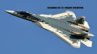 Rusian Sukhoi Su 57 is The Most Powerful Fighter [upl. by Eduino]