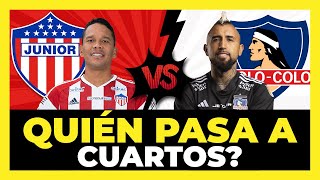 Análisis y Predicción Junior vs Colo Colo  Octavos de Final Copa Libertadores 2024🏆 [upl. by Meggs]