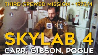 Skylab 4  Final Crewed Mission  Historical Footage amp Narration Mission Audio NASA [upl. by Barney]