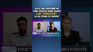 Vucic nis ushtrinë në veri Kosova ngre duart lart DOREZOHET [upl. by Navonod166]