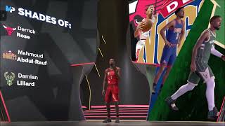 NBA 2K24 MVP DERRICK ROSE BUILD MID RANGE SLASHER [upl. by Schreibman]