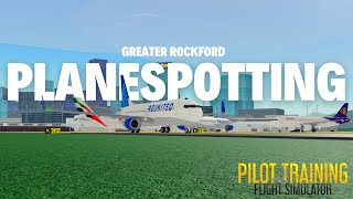 Planespotting in PTFS realistic  New Update ✈️ [upl. by Doggett]