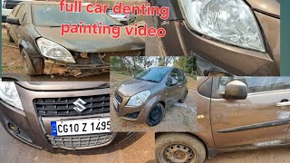 Maruti Suzuki Ritz Full car painting video [upl. by Scriven]