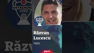 RĂZVAN LUCESCU antrenorul lunii martie 2022  Cei mai buni GSPRO [upl. by Hannover]