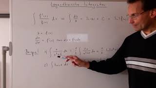 Integralrechnung 17 Logarithmische Integration [upl. by Dav]