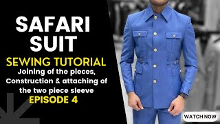 HOW TO MAKE A SAFARI SUIT [upl. by Dias]