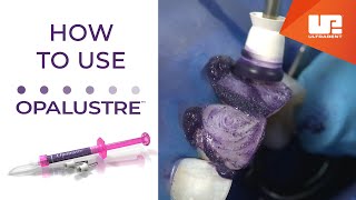 How To Use Opalustre™  Chemical and Mechanical Abrasion Slurry from Opalescence™ Tooth Whitening [upl. by Assenyl]