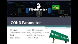 COND Parameter Explanation  job interview training [upl. by Mendoza]