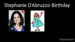 Stephanie DAbruzzo Birthday [upl. by Chouest503]